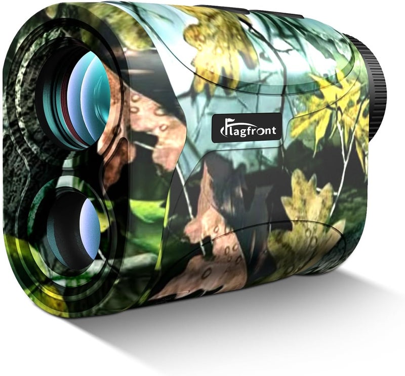 Flagfront Range Finder for Hunting, 1200 Yards Laser Rangefinder with 6X Magnification,Speed/Angle/Distance Multifunctional Waterproof Rangefinder for Hunter - Image 1